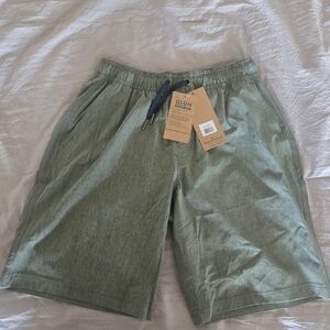 Tailor Vintage Olive Athletic Shorts